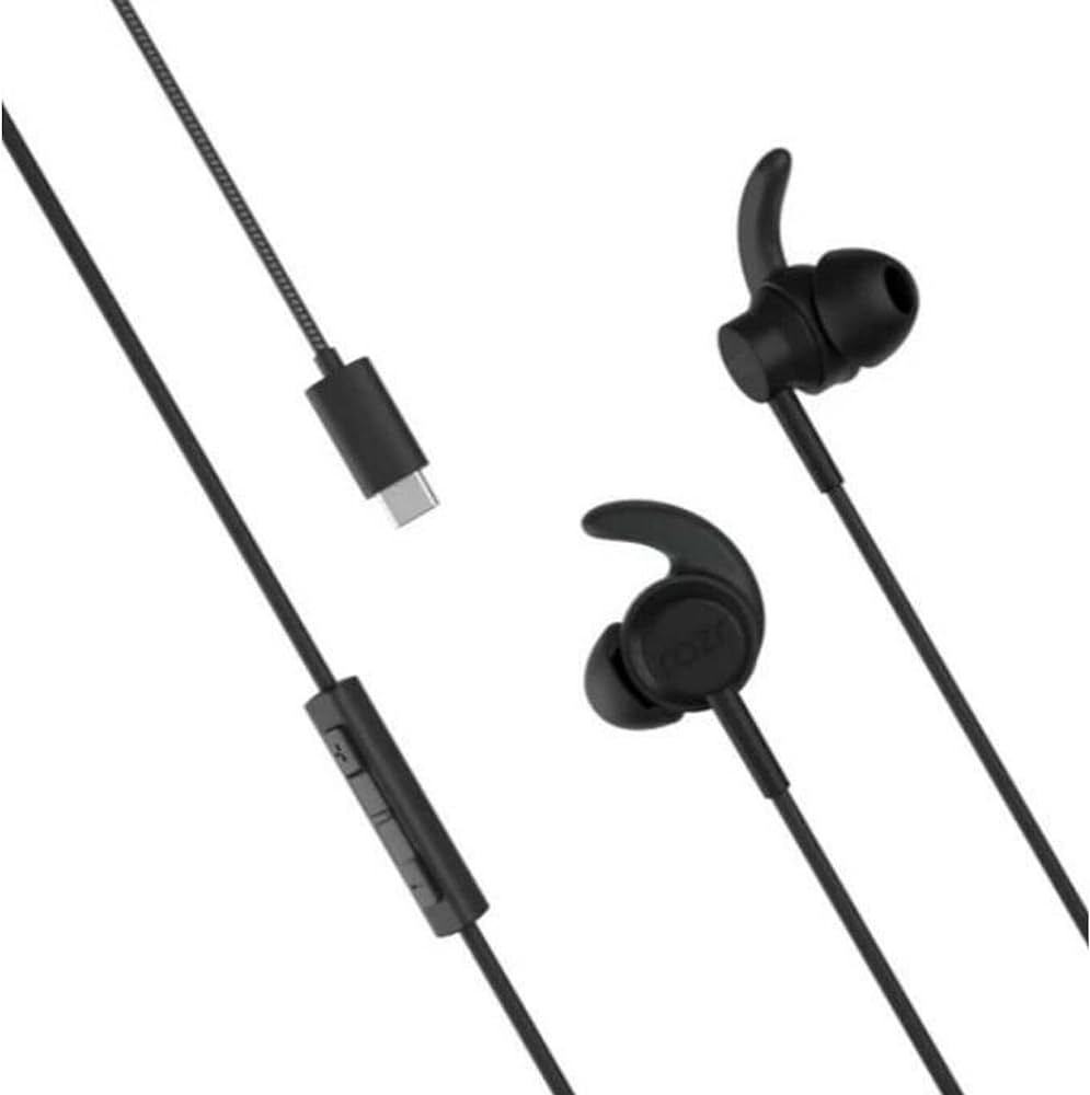 AUDIFONOS + MICROFONO MOTOROLA USB-C COLOR NEGRO ORIGINALES