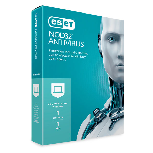 LICENCIA DE ANTIVIRUS ESET NOD32 1 DISPOSITIVO /1 AÑO/ CODIGO ELECTRONICO