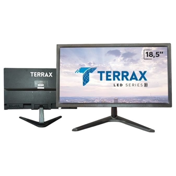 [TX-HMT003] MONITOR TERRAX TX-HMT003 18.5" LED HD 1366 X 768 PUERTO VGA/HDMI