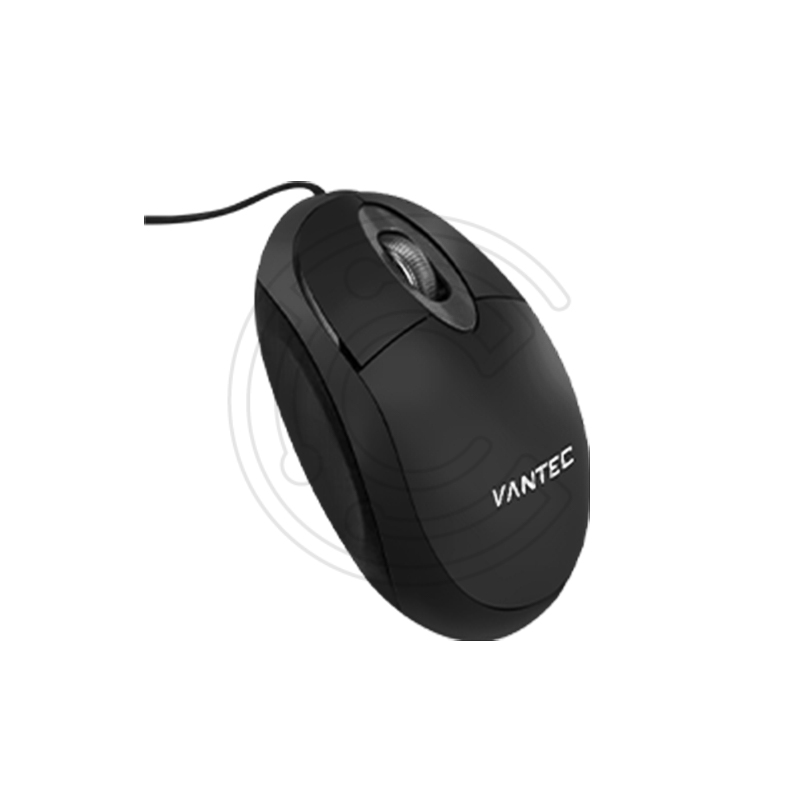 [VT-M050] MOUSE VANTEC VT-MO150 ALAMBRICO/NEGRO  