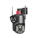 CAMARA DE SEGURIDAD IP V380 DOBLE LENTE / SIRENA / LUZ /SENSOR DE MOVIMIENTO