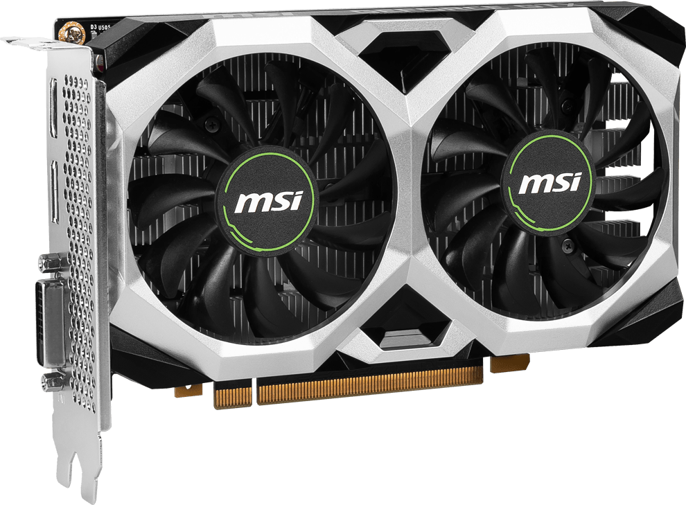 [GTX1630] TARJETA VIDEO MSI 4GB GTX1630/VENTUS XS/DDR6/DUALFAN