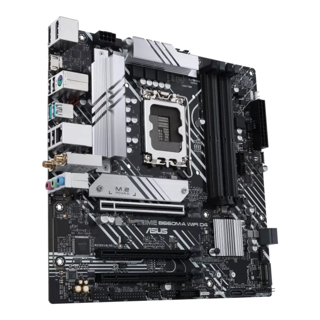 MAINBOARD ASUS PRIME B660M-A D4 12VA LGA1700 DDR4-5333 HDMI/ DISPLAYPORT MATX