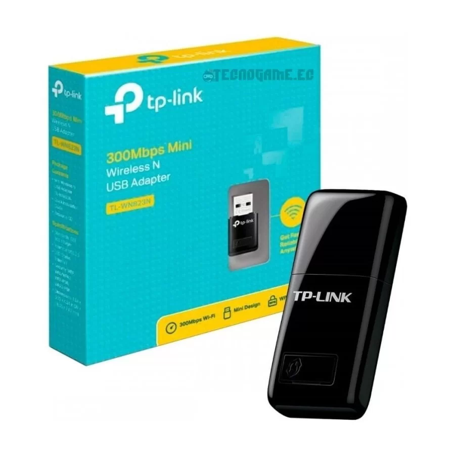 ADAPTADOR DE RED TP-LINK TL-WN823N USB WIRELESS 300 MBPS 