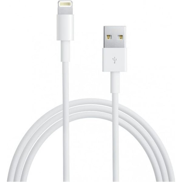 CABLE APPLE IPHONE A1480 LIGHTNING A USB 1M BLANCO AAA