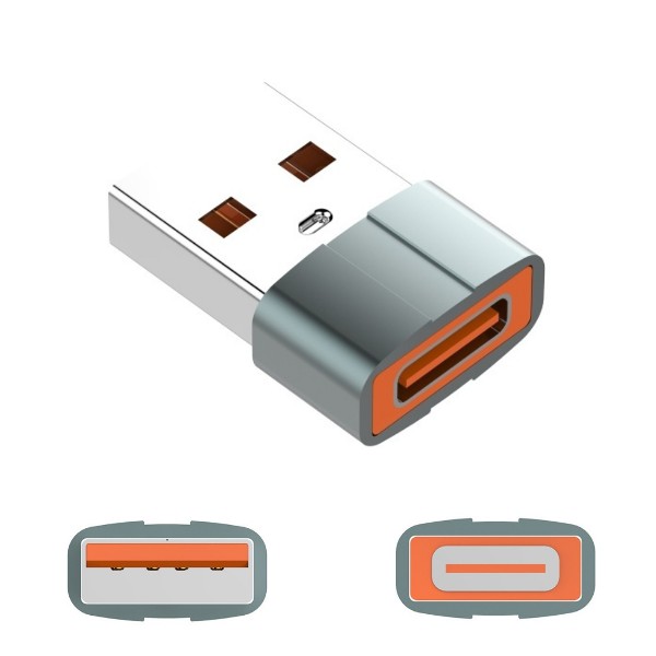 [LC150] OTG LDNIO LC150 USB -A MACHO A USB-C HEMBRA