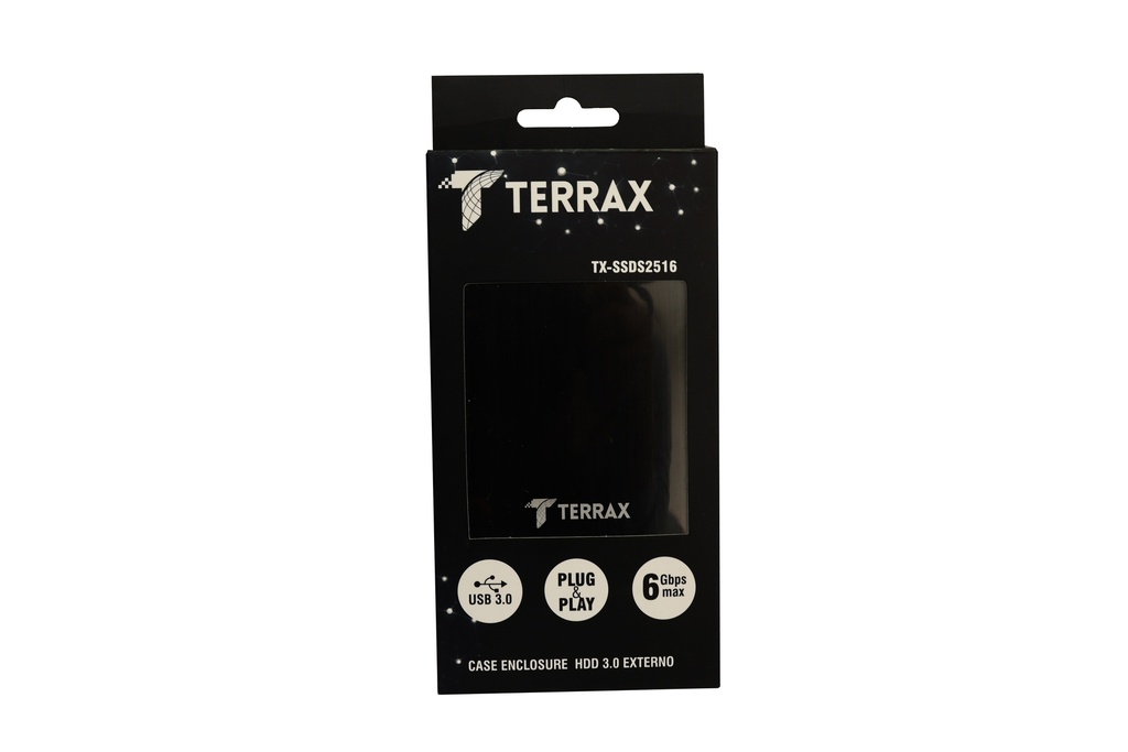 [TX-SSDS2516] ENCLOSURE TERRAX TX-SSDS2516 PARA DISCO 2.5 USB 3.0