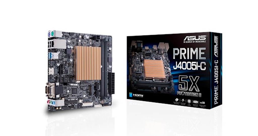 MAINBOARD INTEGRADO ASUS INTEL CELERON DUAL CORE J4005I-C DDR4