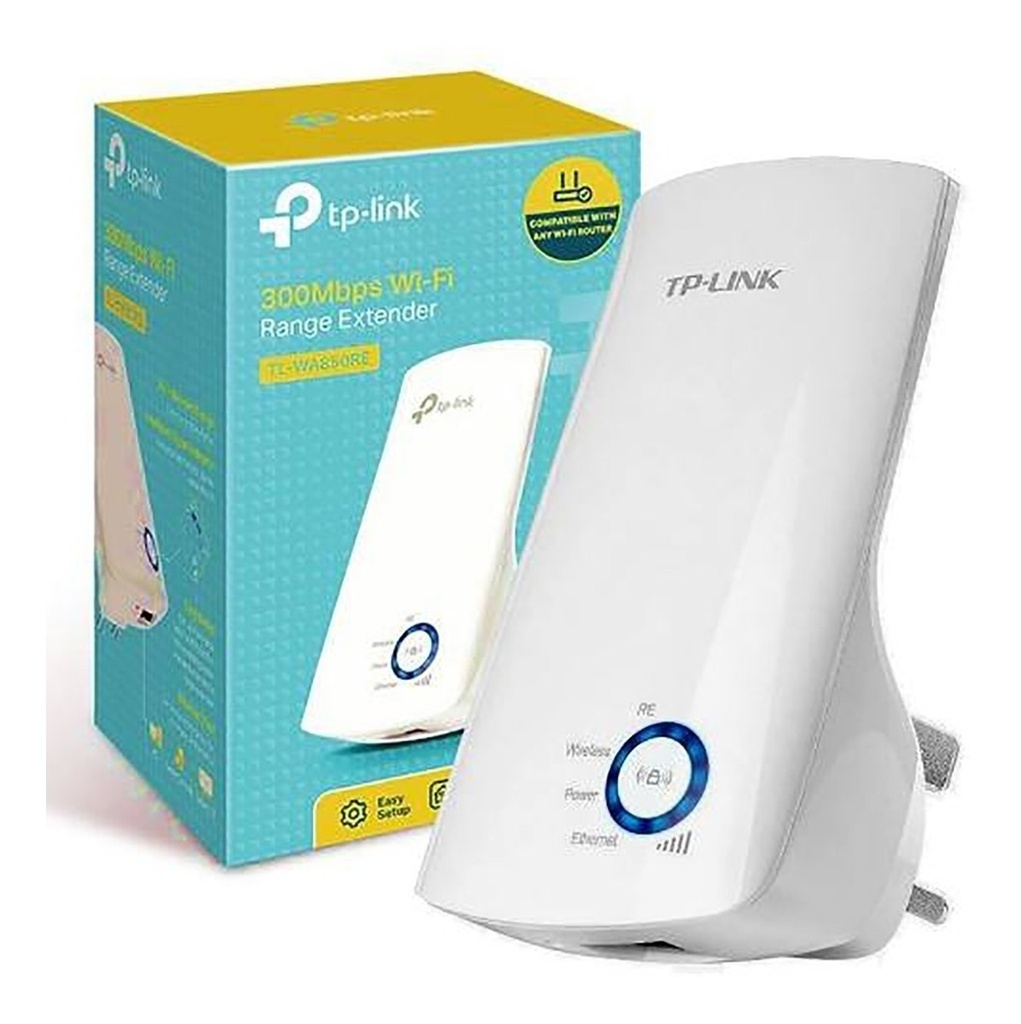 EXTENSOR DE RED INALAMBRICA TP-LINK TL-WA850RE 2 ANTENAS INTERNAS 300MBPS