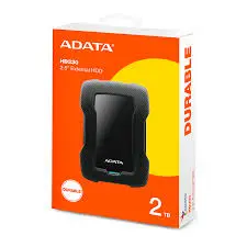 DISCO DURO EXTERNO ADATA HD330 2TB  ANTISHOCK   