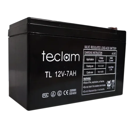 BATERIA TECLAM 12V- 7 AH TECHBAT-7A