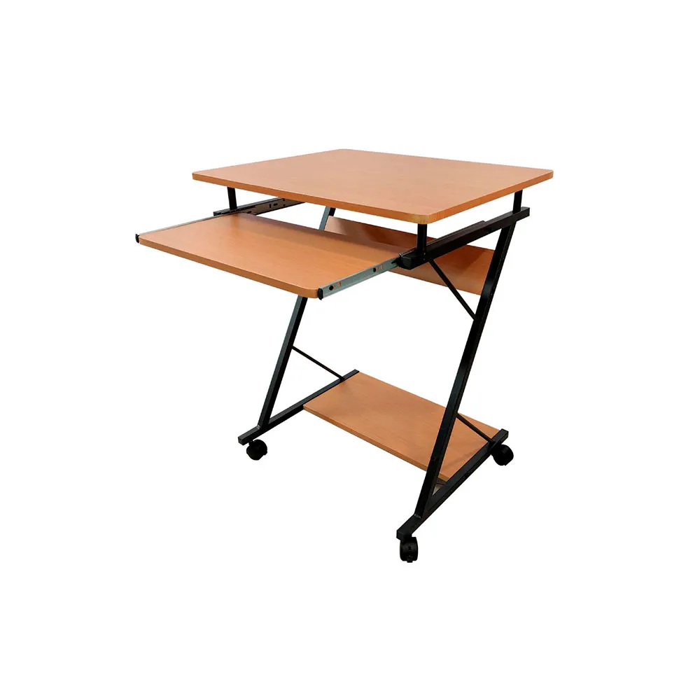 MESA PARA PC DE MADERA 2 PISOS SKU: FG-1903