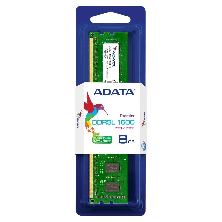 MEMORIA PARA PC ADATA 8GB DDR3L 1600 PC3-12800 1.35V