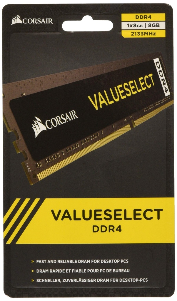 MEMORIA PARA PC CORSAIR VENGEANCE 8GB DDR4 3200MHZ C16 