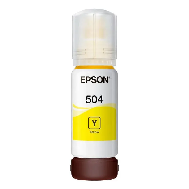 TINTA EPSON 504 T504420-AL YELOW ORIGINAL