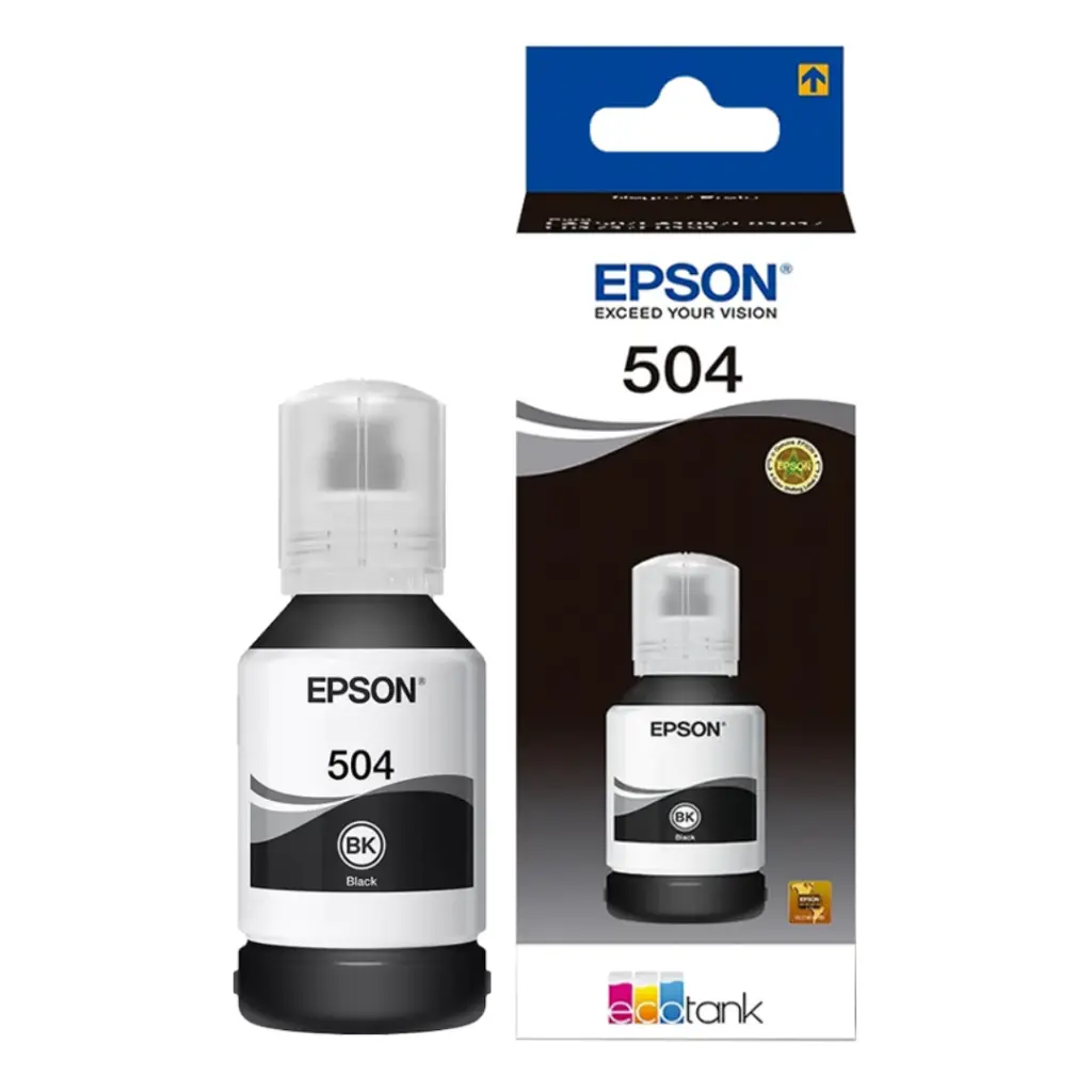 TINTA EPSON 504 T504120-AL NEGRA ORIGINAL 127ML