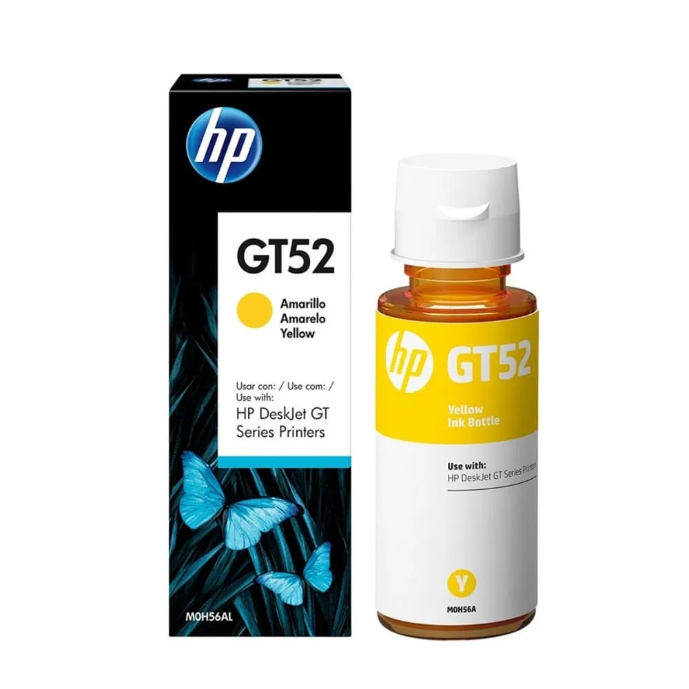 TINTA HP GT52 YELOW ORIGINAL M0H56AL