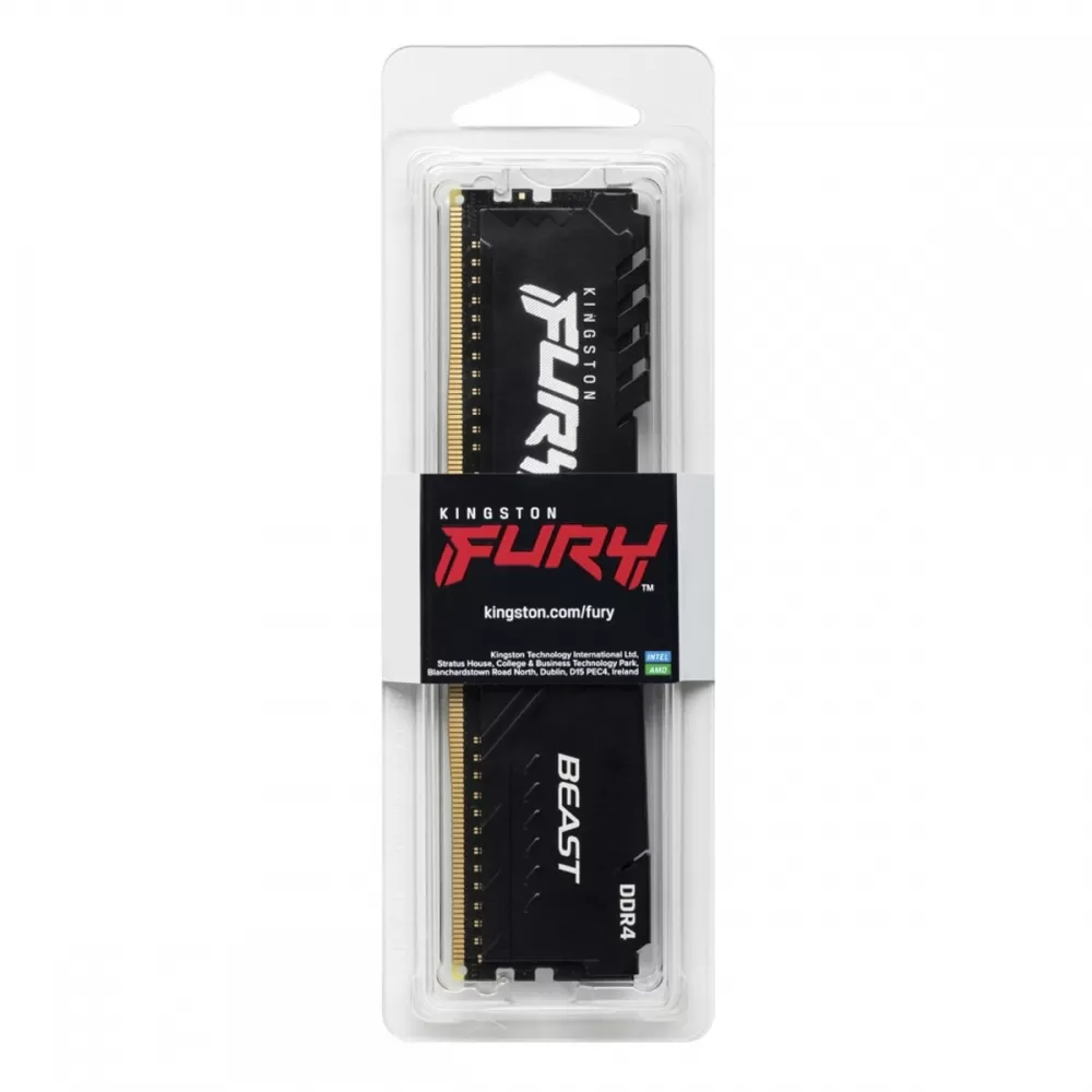 MEMORIA PARA PC KINSGTON FURY BEAST 16GB DDR5 5200MHZ Cl40 288 PIN DIMM