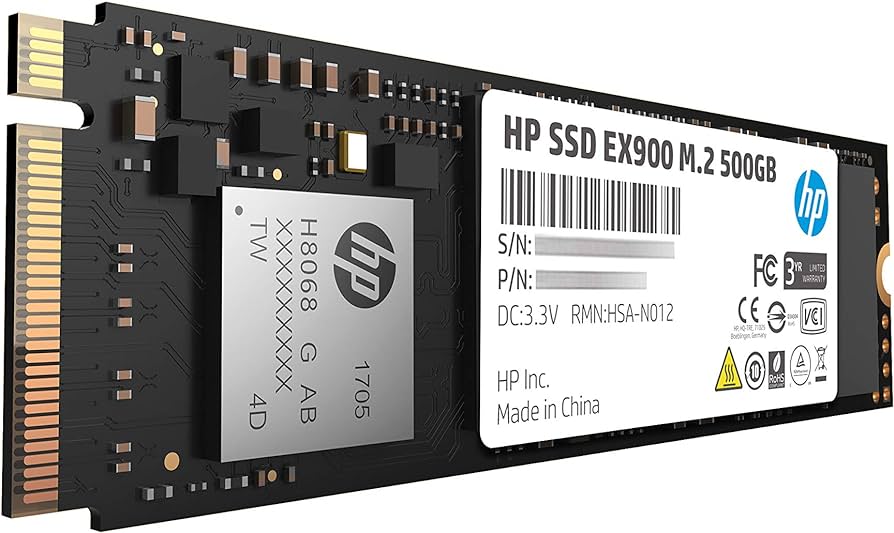 DISCO DE ESTADO SOLIDO HP EX900 500GB M.2 MVE PCIEXP
