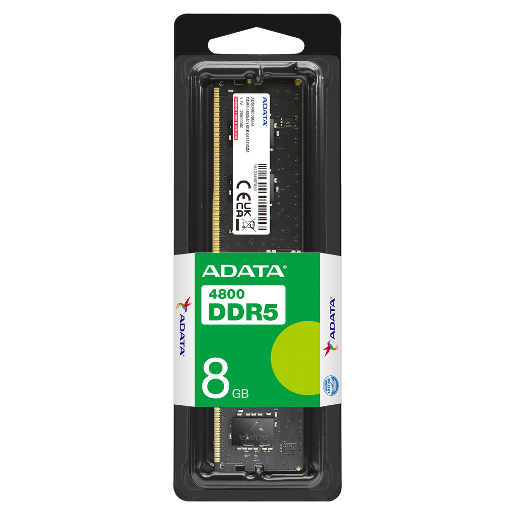 MEMORIA PARA PC ADATA 8GB DDR5 4800 1.1v