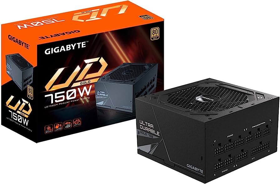 FUENTE DE PODER GIGABYTE GP-UD750GM 750W 80 PLUS GOLD