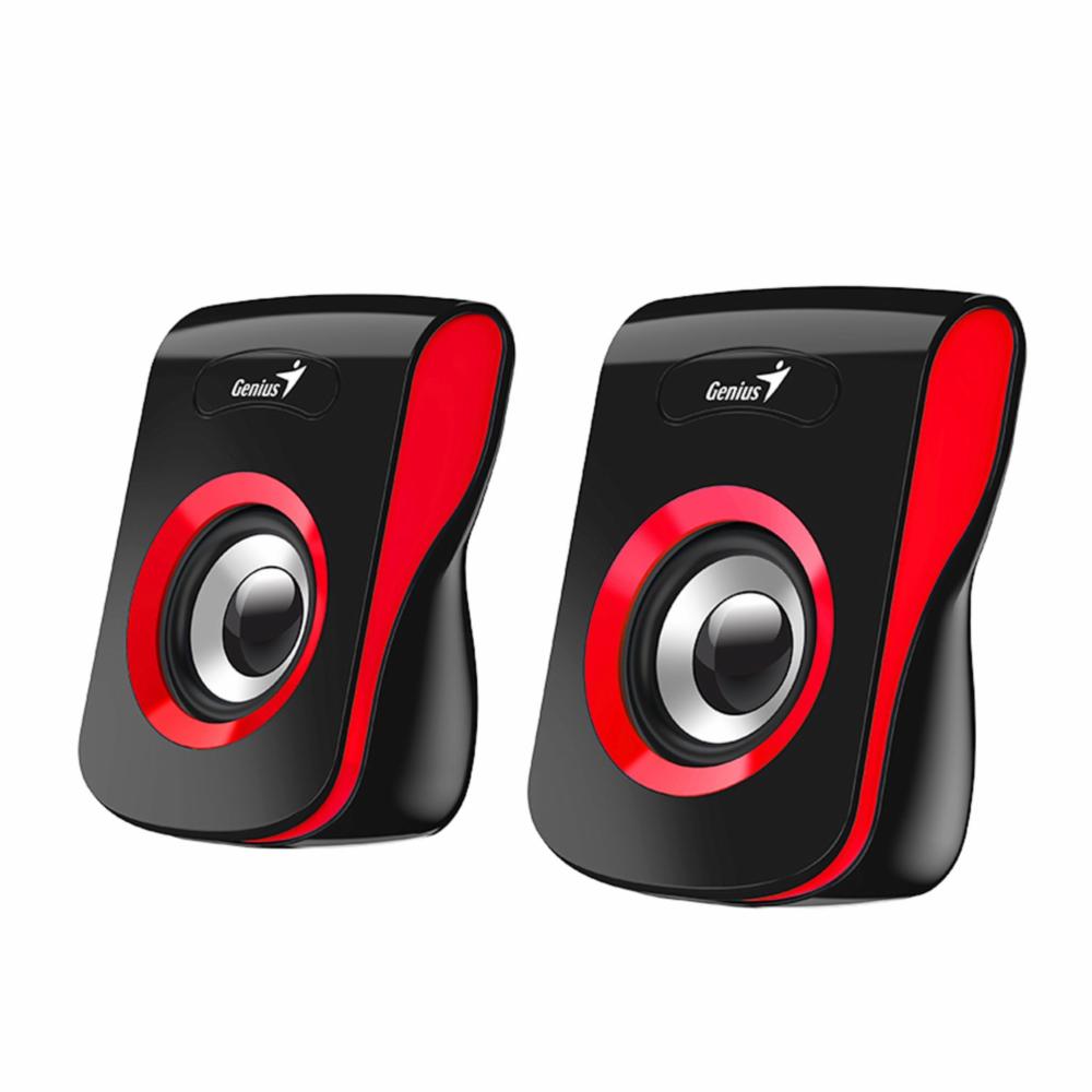 PARLANTES GENIUS SP-Q180 6W USB RED