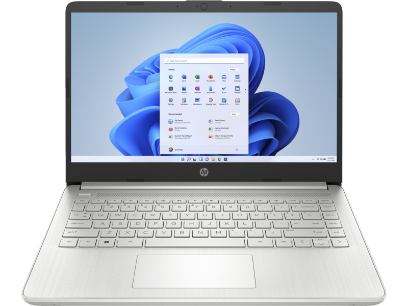 PORTATIL HP 14-DQ5029LA INTEL CORE I5-1235U 1.3GHZ 8GB/256GB SSD/HD 14" /W11HOME/ SILVER