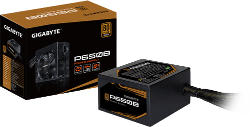 FUENTE DE PODER GIGABYTE P650B 650W 80PLUS BRONZE