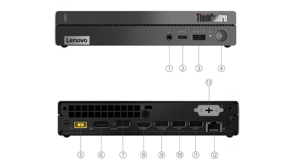 CPU THINKCENTRE NEO 50Q G4 INTEL CORE I5-13420H/16GB/512GB SSD W11 PRO SKU: 12LMS0B700