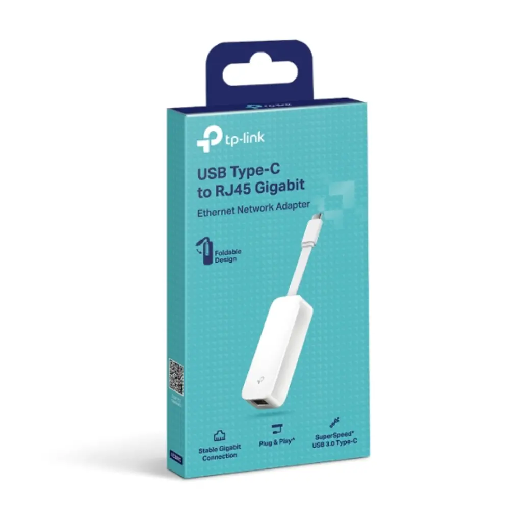 ADAPTADOR DE RED TP-LINK UE300C USB TIPO C A RJ45 GIGABIT