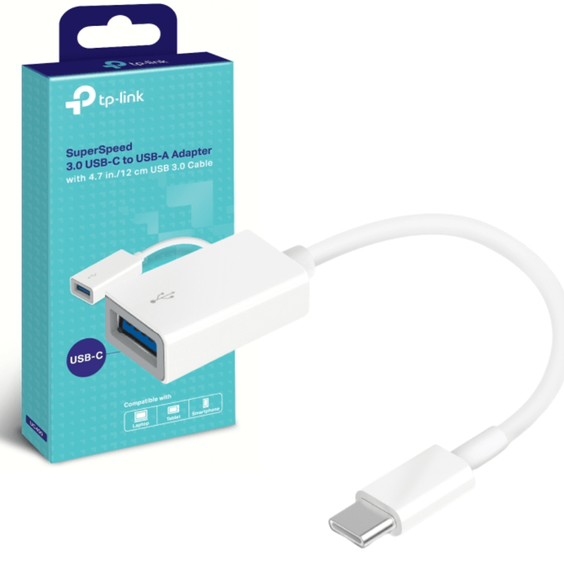 ADAPTADOR TP-LINK UC400 USB-C 3.0 a USB-A