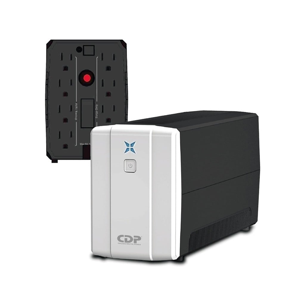 UPS CDP R-UPR1008 INTERACTIVO 1000VA/500W 8 NEMA 5-15R 110V 40 MIN 