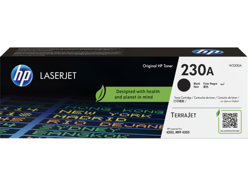 TONER HP 230A NEGRO W2300A COMPATIBLE HP M4203, 4303FDW PAG. 2000