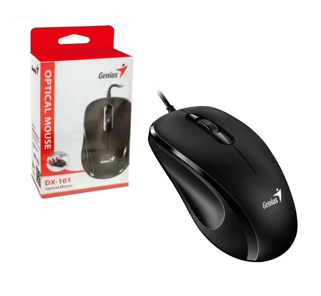MOUSE GENIUS DX-101 USB NEGRO