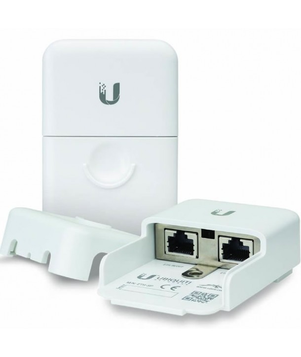 PROTECTOR DE VOLTAJE UBIQUITI POE ETHERNET UB-ETH-SP-G2