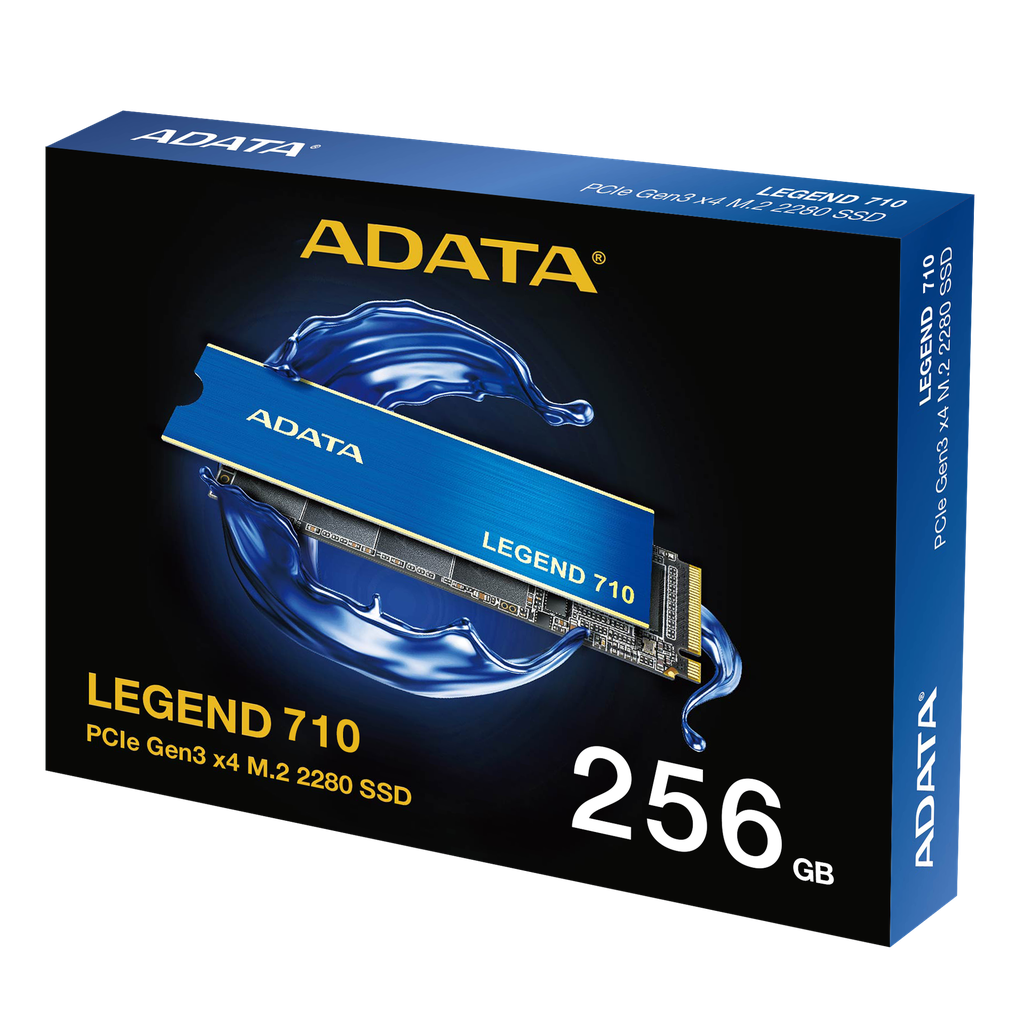 [ALEG-710-256GCS] DISCO DE ESTADO SOLIDO ADATA 256GB M.2 2280 PCIE GEN3 X4  LEGEND 710 ALEG-710-256GCS 