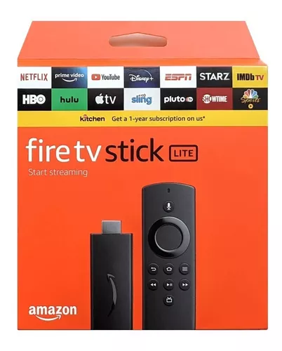 FIRE TV STICK LITE AMAZON CON ALEXA VOICE Y CONTROL TV (LITE NO CONTROL LA TV) G4N1CQ1440340V0D