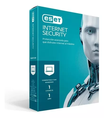 LICENCIA DE ANTIVIRUS ESET INTERNET SECURITY 1DISPOSITIVO /1 AÑO/ CODIGO ELECTRONICO/ REINSTALABLE