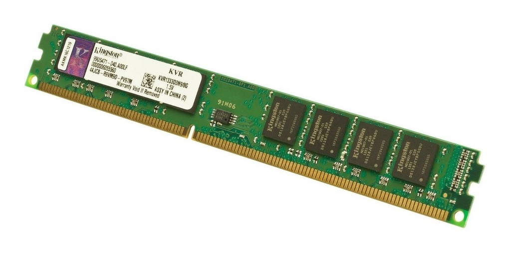 MEMORIA PARA PC KINGSTON 8GB DDR3 1600 MHZ PC3-12800 CL 11 KVR16N11/8