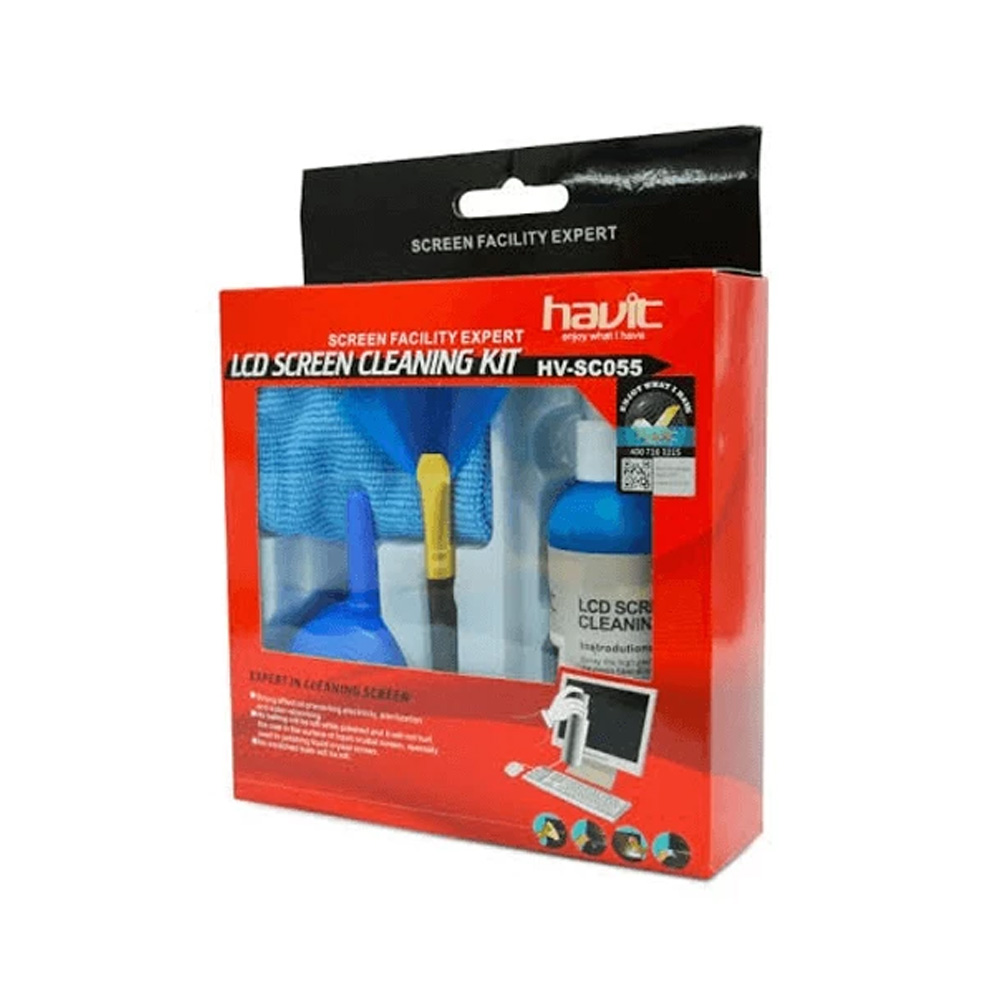 KIT DE LIMPIEZA HAVIT HV-SC055 PARA PC Y LCD