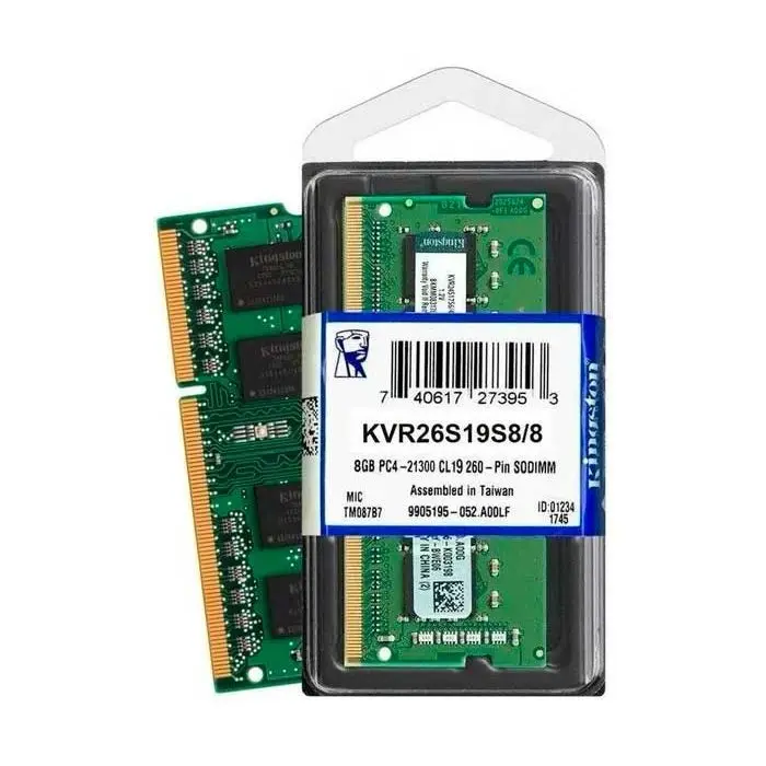 MEMORIA PARA LAPTOP  KINGSTON  8GB DDR4 PC4 2666