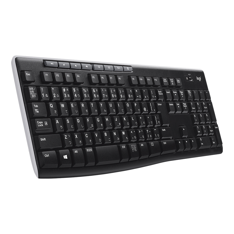 TECLADO LOGITECH K270 WIRELLES/INALAMBRICO NEGRO 1 AÑO DE GARANTIA