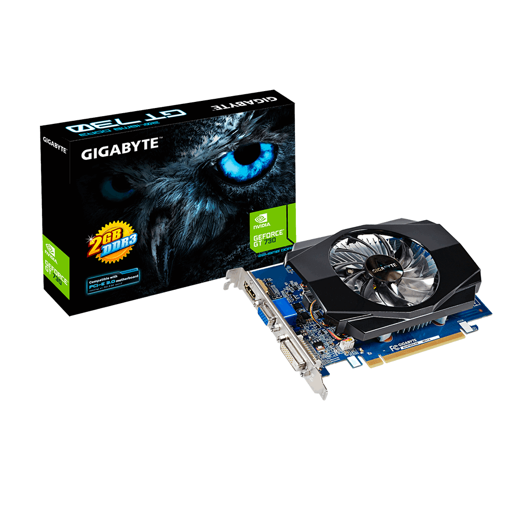 TARJETA DE VIDEO GIGABYTE 2GB GV-N730D3-2GL DDR3