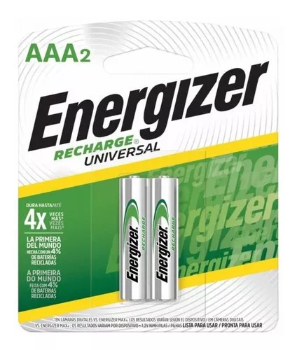 PILA ENERGIZER AAA RECARGABLE 700MAH X2