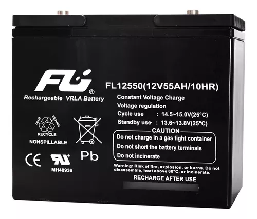 BATERIA PARA UPS POWEST 12V 55 AH REF. FL12550GS
