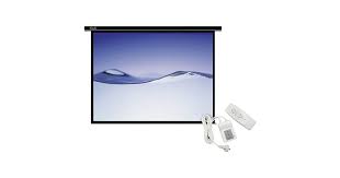 PANTALLA KLIP XTREME KPS-503 PARA PROYECCION 120" DIAGONAL 305CM / MOTORIZADA RATIO 4:3 CON CONTROL
