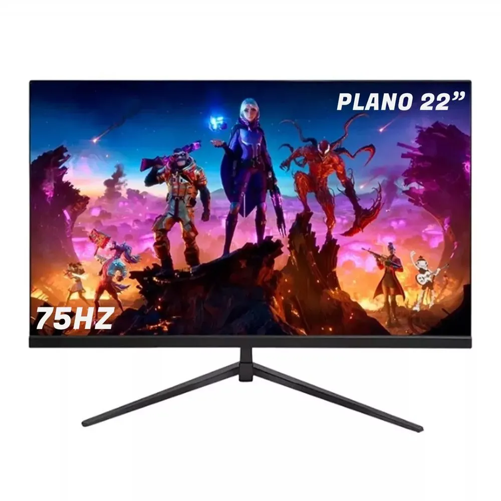MONITOR ENV 22" FHD 1080P( 1920*1080) PLANO HDMI VGA DC 75HZ
