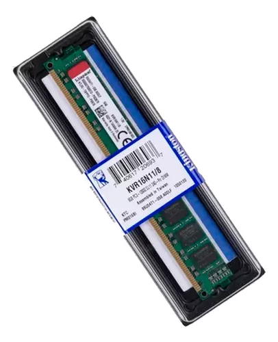 MEMORIA PARA PC KINGSTON 4GB DDR3 1600 PC3-12800 CL11 KVR16N11/4