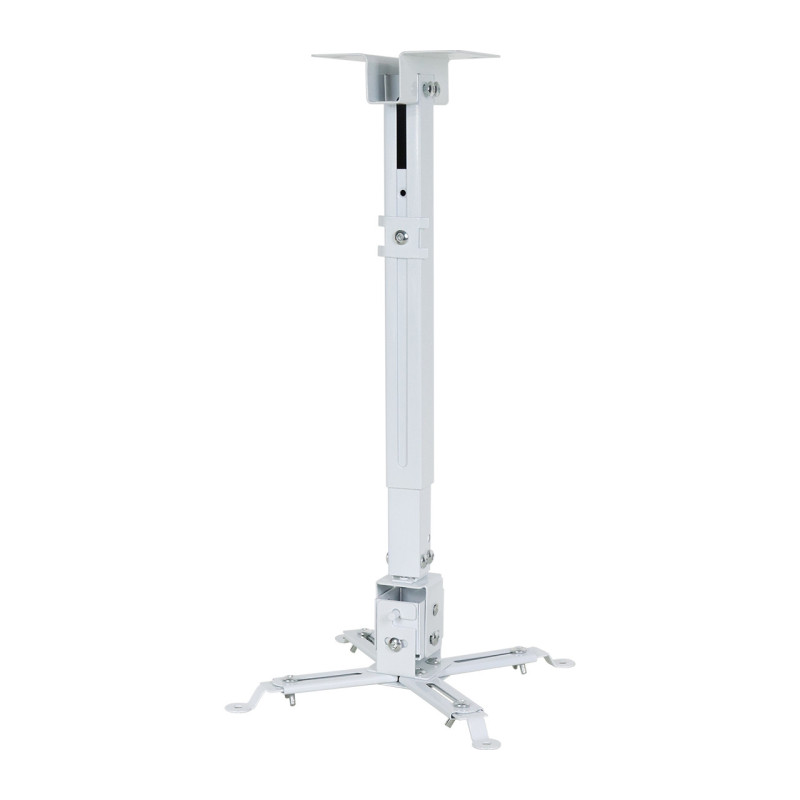 SOPORTE UNIVERSAL PARA PROYECTOR 2 EN 1 EVL EVS-PM4365WH SOPORTA HASTA 15KG DE TECHO O DE PARED 430-650MM