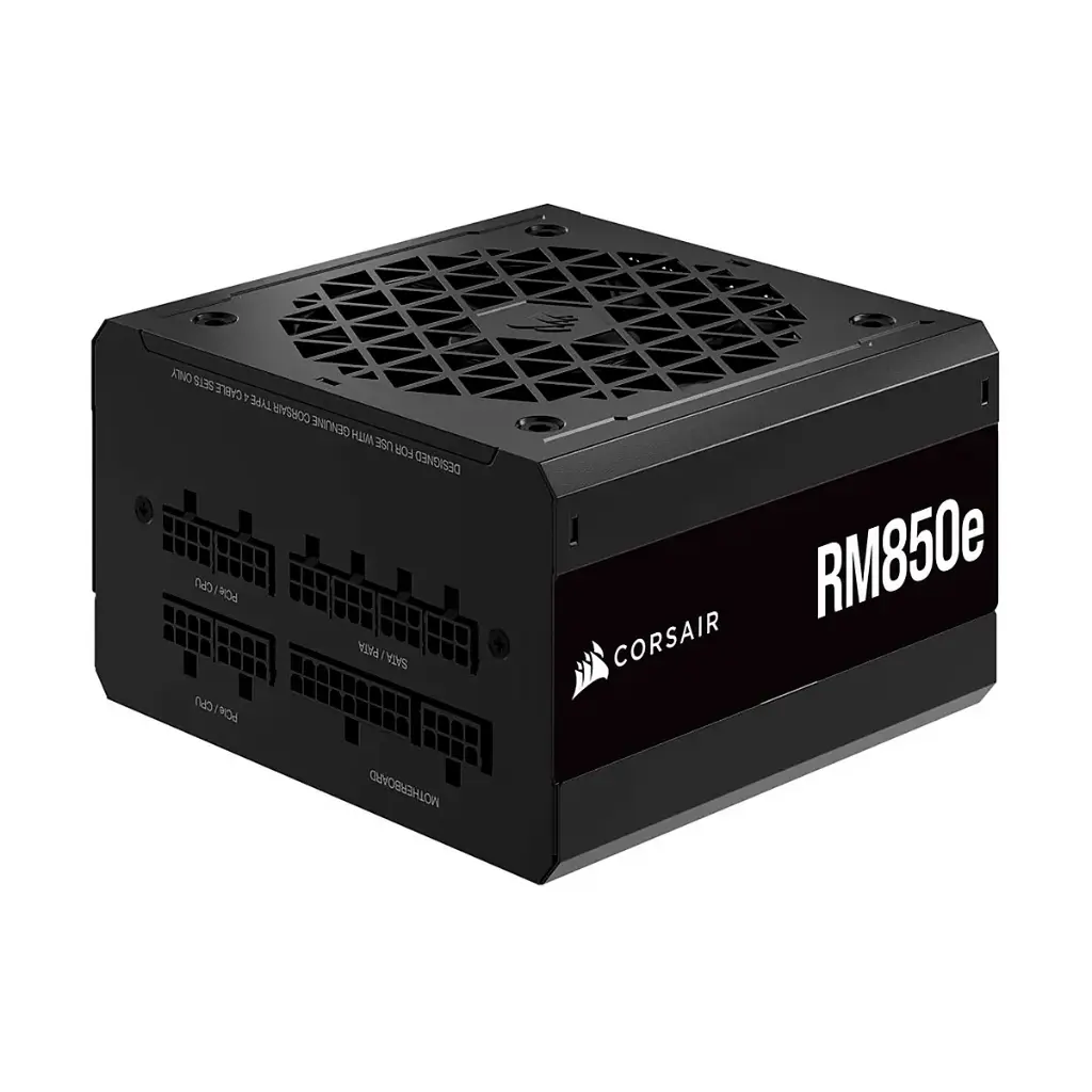 FUENTE DE PODER CORSAIR RM850E 850W MODULAR ATX 80 PLUS GOLD